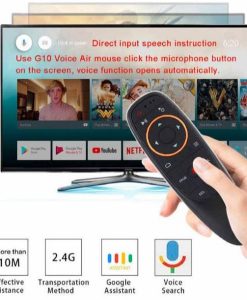 G10 s Air Mouse Voice Control 2.4GHz Wireless With Gyro Sensing Game Voice control Smart Remote Control for Android TV BOx (1) online Shopping at low price by Shopse.pk in Pakistan