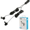 BOYA BY-M1DM Lavalier Clip-On Microphone Omnidirectional Lapel Mic for Smartphone DSLR Camera Video Recorder Dual voice at best price by shopse.pk in pakistan (3)