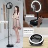 Buy Best Quality 2020 New 26cm tik tok Led Ring Light With Folding Stand Black at Best Price by Shopse.pk in Pakistan (1)