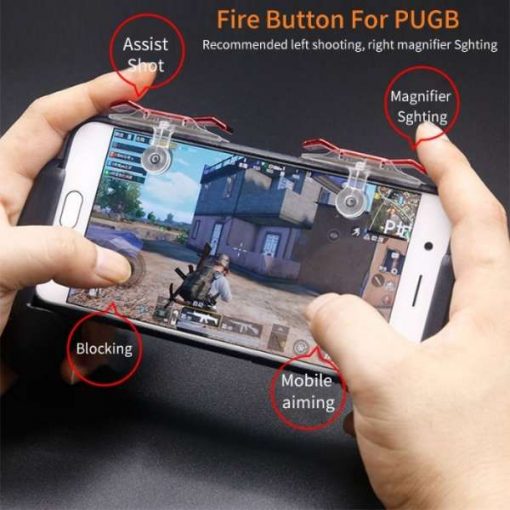 Buy Best quality PUBG Triggers E9 Mobile Game Fire Button at best price online by shopse.pk in Pakistan