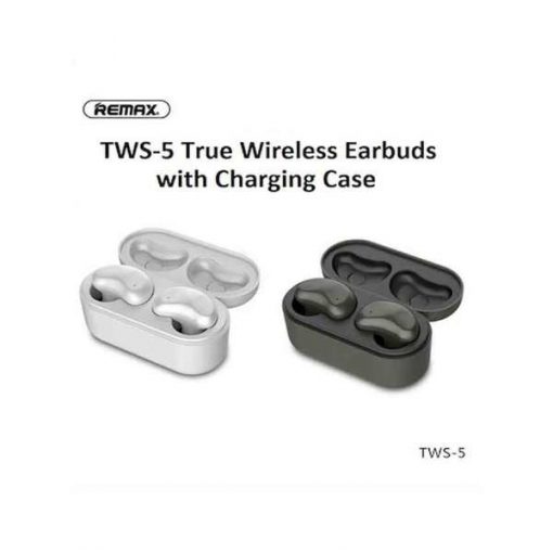 Buy Best 2020 New Model Remax TWS-5 True Wireless Stereo Earbuds With Charging Box - Black High Quality at Best Price in Pakistan by Shopse (2)