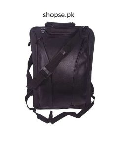 buy best quality Laptop 3 in 1 leather Type PU Bag Black laptop bag pu leather at best price by shopse.pk online in Pakistan (1)