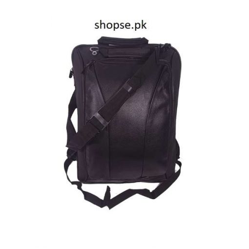 buy best quality Laptop 3 in 1 leather Type PU Bag Black laptop bag pu leather at best price by shopse.pk online in Pakistan (1)