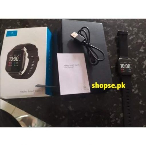 Buy Best Quality Haylou LS02 English Version Smart Watch, IP68 Waterproof ,12 Sport Modes,Call Reminder, Bluetooth 5.0 Smart Band at lowest Price by Shopse.pk in Pakistan (1)