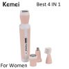 Buy Best 4 IN 1 kit Female Facial Hair Epilator Hair Removal Hair Trimmer for Women Nose Ear Eyebrow Shaver By Kemei KM-3024 at best price online by Shopse.pk in pakistan (2)
