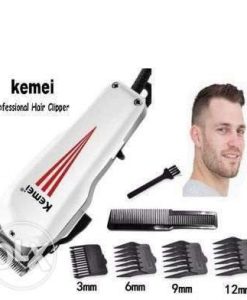 Buy Kemei Electric Hair Clipper For Direct Use With 4 combs and Powerful Moter Km-8845 (Adil and co Lahore)) at best price online by Shopse.pk in pakistan (2)