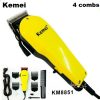 Buy Kemei Electric Hair Clipper For Direct Use With 4 combs and Powerful Moter Km-8851 (Adil and co Lahore) at best price online by Shopse.pk in pakistan
