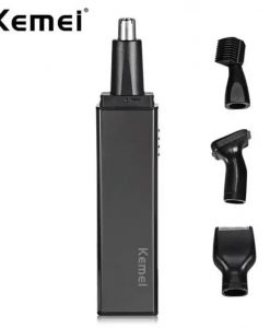 Buy Kemei KM - 6636 4 in 1 Electric Nose Ear Hair Trimmer Rechargeable Beard Eyebrow Trimmer Electric Nose Ear Shaver Hair Cliper at best price online by Shopse.pk in pakistan