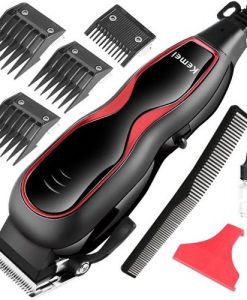Buy Kemei Rechargable Hair Clipper Trimmer With LED Battery Display , 4 combs and Powerful Moter Km-1990 (Adil and co Lahore) at best price online by Shopse.pk in pakistan