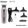 Buy Kemei Rechargable Hair Trimmer For Very Fine Trimming Men With 3 Combs Km-032 at best price online by Shopse.pk in pakistan