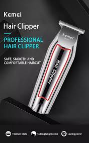 Buy Kemei Rechargable Hair Trimmer For Very Fine Trimming Men With 3 Combs Km-032 at best price online by Shopse.pk in pakistan (2)