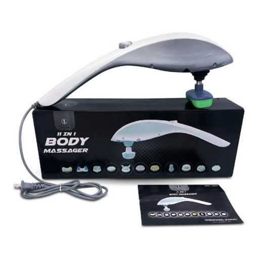 Buy Luxurious Body Massager 11 Pcs Massage Head Attachments at best price online by Shopse.pk in pakistan