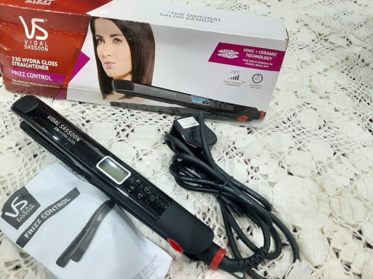 vidal sassoon hair straightener