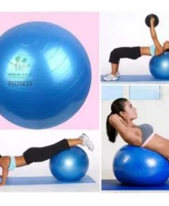 Buy Yoga Anti-Burst Fitness Exercise Gym Ball with Pump - 65cm MULTI COLOUR at best price online by Shopse.pk in pakistan (2)