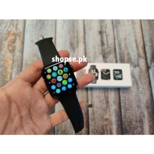 Buy HW22 Smart Watch 44mm Size SR 6 Watch Men Bluetooth Call 1.75 Inch Screen Rotation Function at best price online in Pakistan by Shopse (1)
