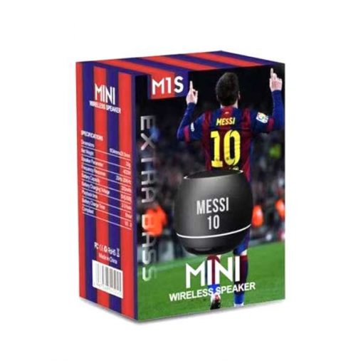 Buy Best Messi 10 Mini Bluetooth Speaker Extra Bass M1S at Sale Price online in Pakistan by Shopse.pk