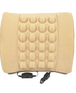 Buy Best Car Back Seat Massager With Vibrator - BEIGE at Sale Price 2