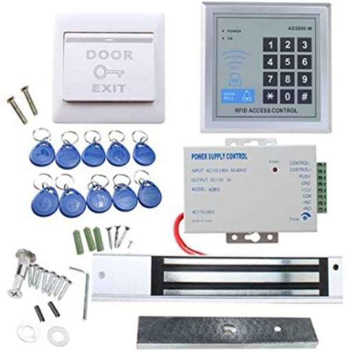 Buy Best RF-ID Password Door Access Control System Complete kit at Sale Price in Pakistan by Shopse.pk