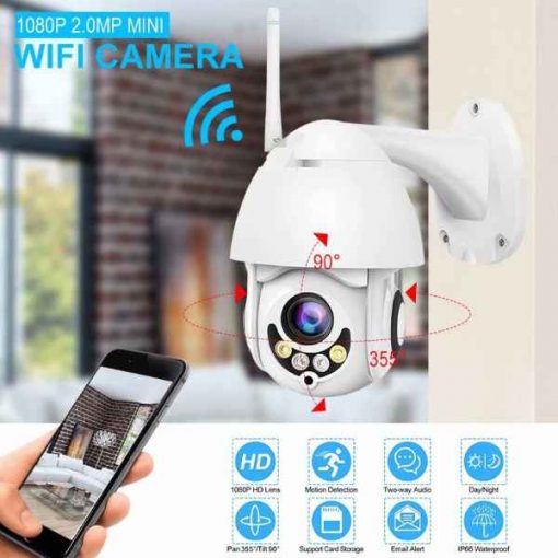 Buy Best Wi-Fi Wireless Waterproof Outdoor Security IP Camera at Sale Price in Pakistan by Shopse.pk