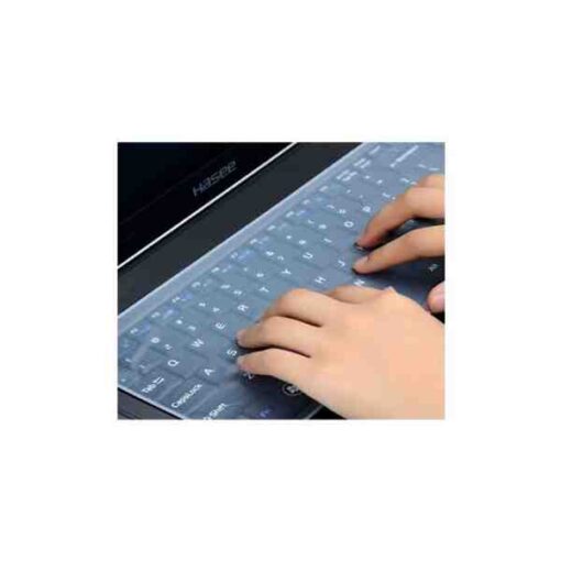 Laptop Keyboard Silicone Waterproof Protector Without Numpad Laptop – Transparent