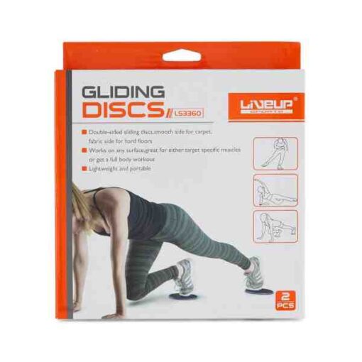 Shopse.pk brings LiveUp Gliding Disc - Pair at Sale Price in Pakistan