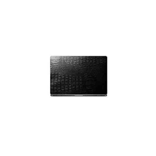 Universal Laptop Back Skin Crocodile Texture – Black