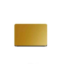 Universal Laptop Back Skin Matte Texture – Golden