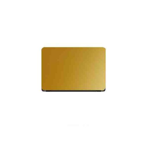 Universal Laptop Back Skin Matte Texture – Golden