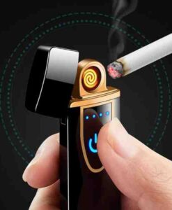 Smart Compact Lighter Touch Screen USB Charging Lighter Without Flame