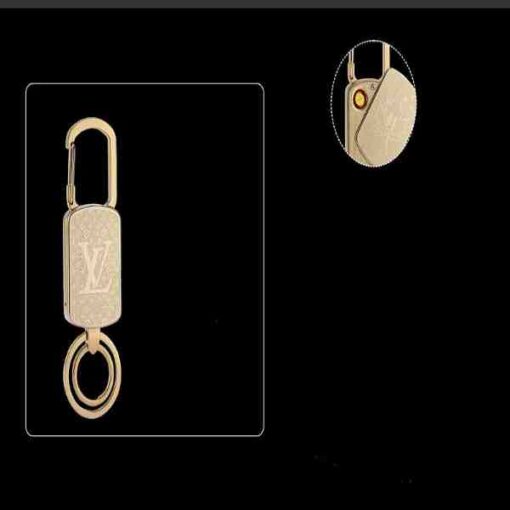 Louis Vuitton Key Chain Lighter Gold