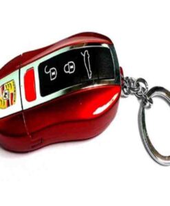 Car Key Style Butane Gas Inflatable Jet Flame Lighter Windproof