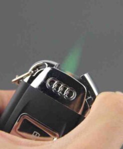 Audi Style Windproof Jet Flame Key Ring Lighter