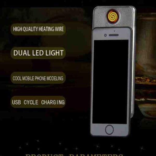 IPhone Shaped Rechargeable Mini Lighter
