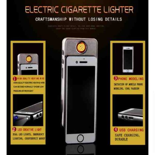 IPhone Shaped Rechargeable Mini Lighter