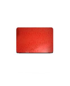 Universal Laptop Back Skin Scripture Texture – Red