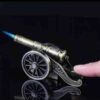 Creative Cannon Shaped Refillable Butane Lighter Fire Starter Home Decorations (4)