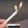 Creative Cigarette Shape Windproof Jet Flame Lighter