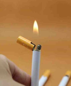 Creative Cigarette Shape Windproof Jet Flame_Lighter