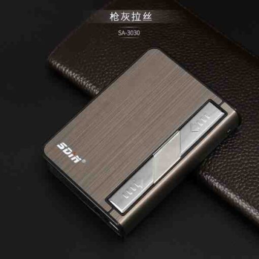 Laotou Portable Holder Case With USB Charging Electronic Lighter....