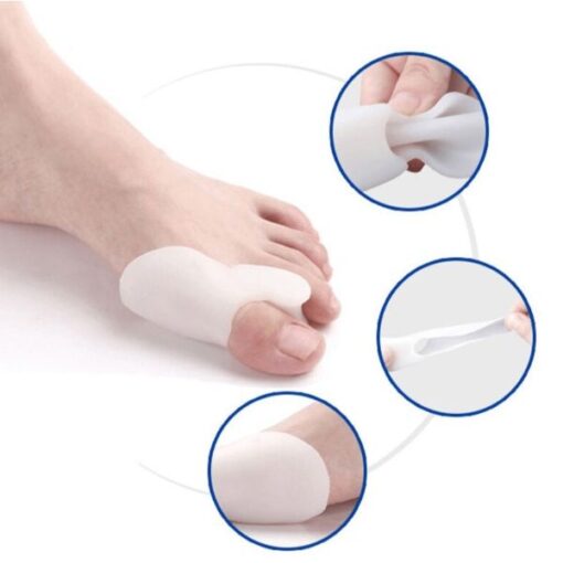Buy 1 pair Silicone Gel Foot Fingers Toe Separator Thumb Valgus Protector At Best Price Online In Pakistan By Shopse.pk