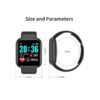 Buy D20 Fitness Bracelet Blood Pressure Bluetooth Heart Rate At Best Price Online In Pakistan By Shopse.pk 2