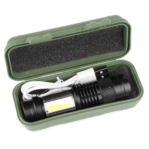 Buy Mini USB Rechargeable Portable High Lumen Led Flashlight At Best Price Online In Pakistan By Shopse.pk