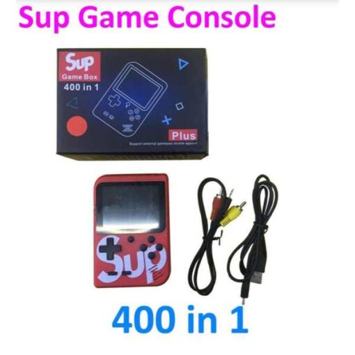 Buy SUP X Game Box 400 Games In 1 Console With TV Connection At Best Price Online in Pakistan by Shopse.pk