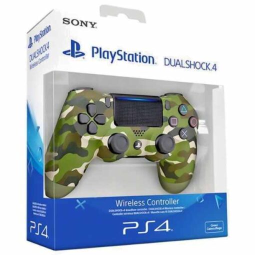 Buy Sony PS4 Dualshock 4 Wireless Game Controller for PlayStation 4 Green Camouflage At Best Price Online In Pakistan By Shopse.pk 