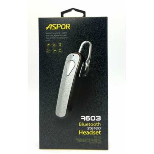 Buy Aspor A603 Bluetooth Hands Free At Genuine Price Online in Pakistan at Shopse.pk  