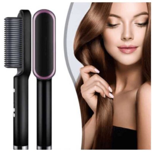 Buy Brush Hair Straightener HQT 909B at Best Price Online In Pakistan By Shopse.pk