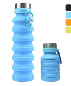 Buy Foldable Silicone Water Bottle Leakproof At Best Price Online in Pakistan By Shopse.pk