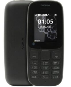 Buy Nokia 105 (Dual SIM, Black) at Best Price Online in Pakistan By Shopse.pk 1
