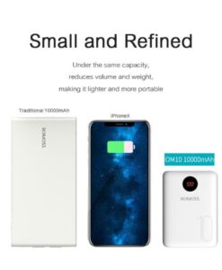 Buy Romoss OM10 10000 mAh Mini Power Bank At Cheapest Price Online In Pakistan By Shopse.pk