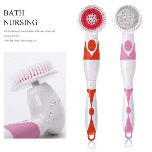 Buy 4in1 Interchangeable Electric Massage Bath Body Brush at Best Price Online in Pakistan By Shopse.pk